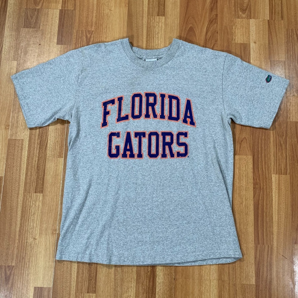 VTG Florida Gators Shirt Mens Extra Large Gray Orange Single Stitch Tee USA Made